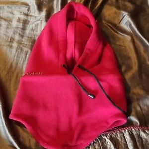 NWOT Fleece Hood